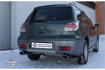 Mitsubishi Outlander 4WD Einddemper Uitgang rechts/links - 115x8