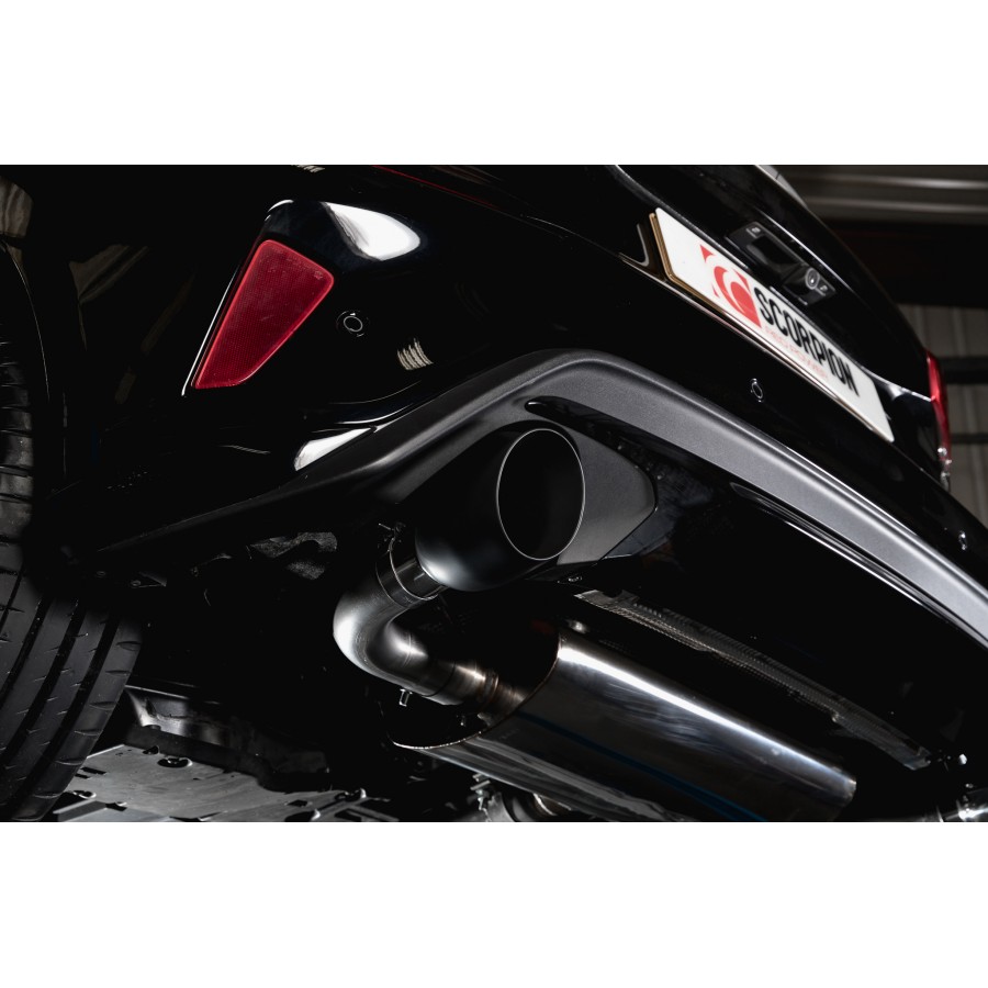 Scorpion uitlaat Ford Focus ST MK4 Zwart keramiek