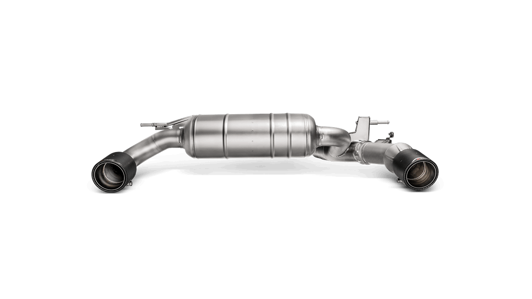 Akrapovic Bmw 440I (F32, F33, F36) met GPF – “Slip On” Titanium Uitlaat Systeem