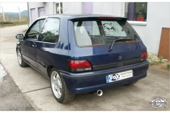 Renault Clio I B/C 57 Endschallldämpfer - 1x80 Typ 13 FOX