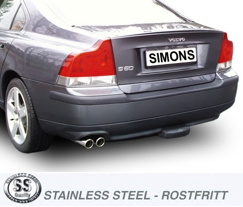 Simons Uitlaatsysteem af kat. Volvo V70 2003>