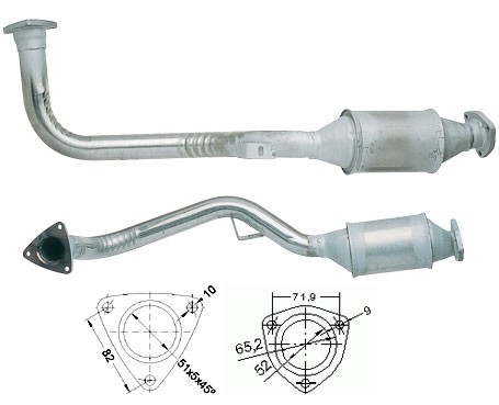 Audi 100 2.8 V6 2771 cc 128 Kw / 174 cv AAH Magnaflow CAT Bouwja