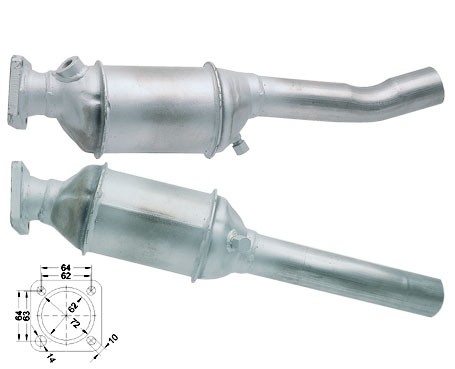 Audi 80 2.0 16V Quattro 1984 cc 101 Kw / 137 cv 6A Magnaflow CAT
