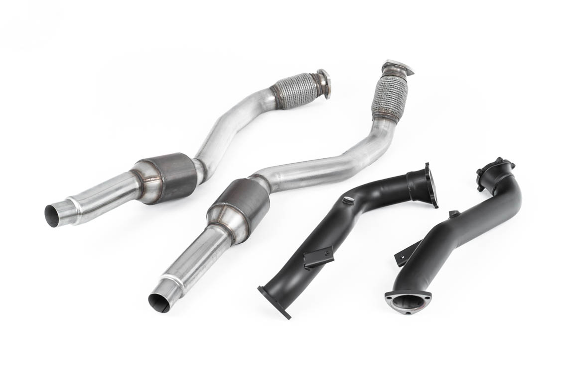 Audi RS6 / RS7 / S6 / S7 4G (C7) Milltek Large Bore Downpipes and Hi-Flow Sports Cats