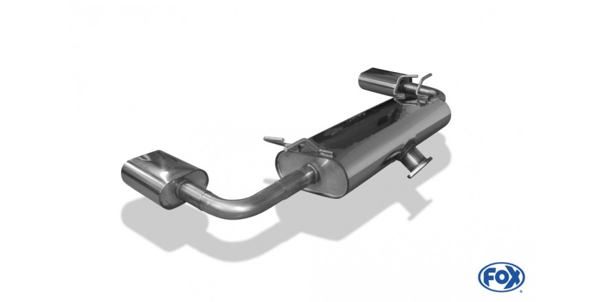Suzuki Grand Vitara JT - 5-drs Einddemper dwars Uitgang rechts/l