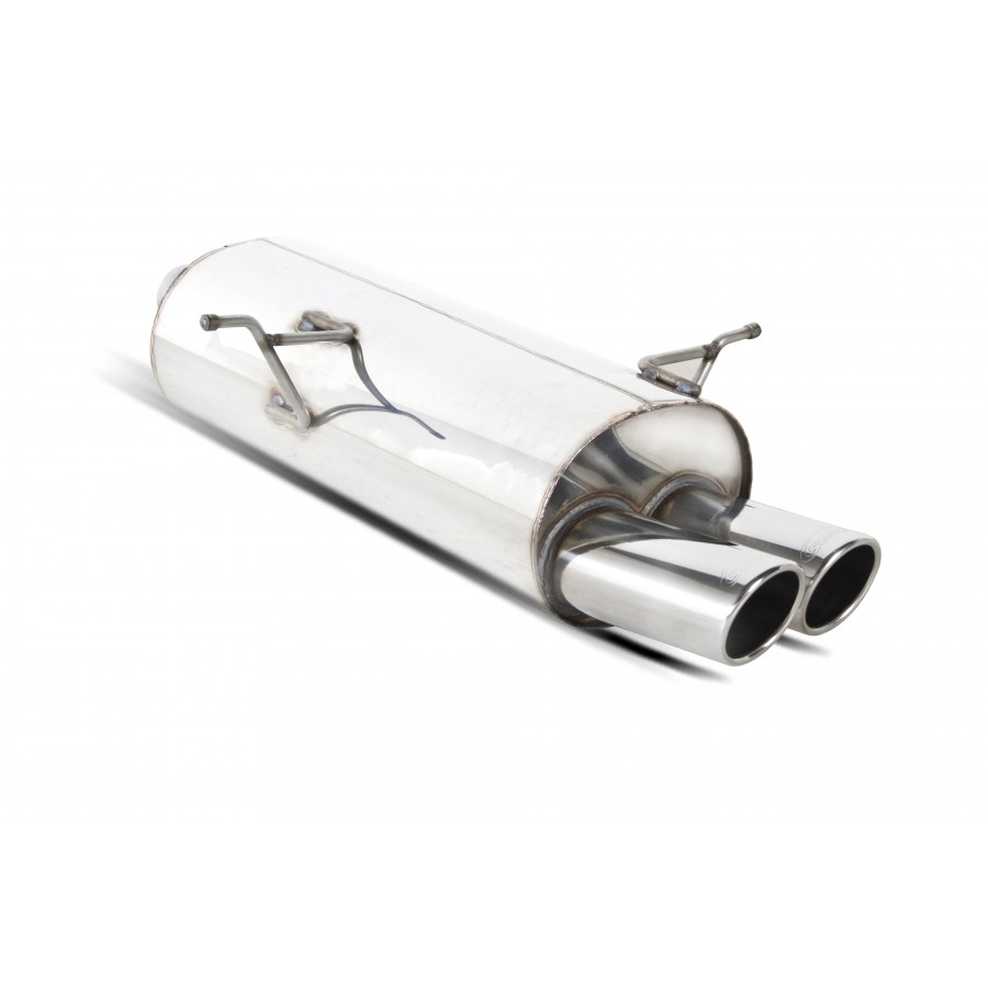 Scorpion rear silencer BMW E46 316/318 gepolijst