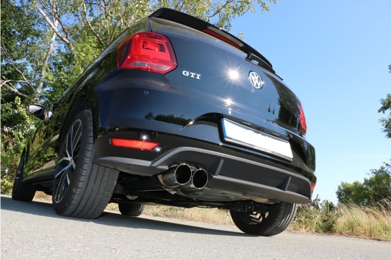 Einddemper  VW Polo 6R - GT en GTI 63,5mm - 2x90 Typ 14