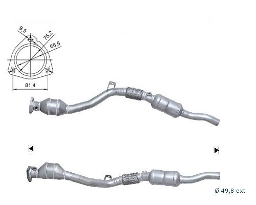 Audi A6 2.4i V6 30V 2393 cc 125 Kw / 170 cv AMM Magnaflow CAT Bo