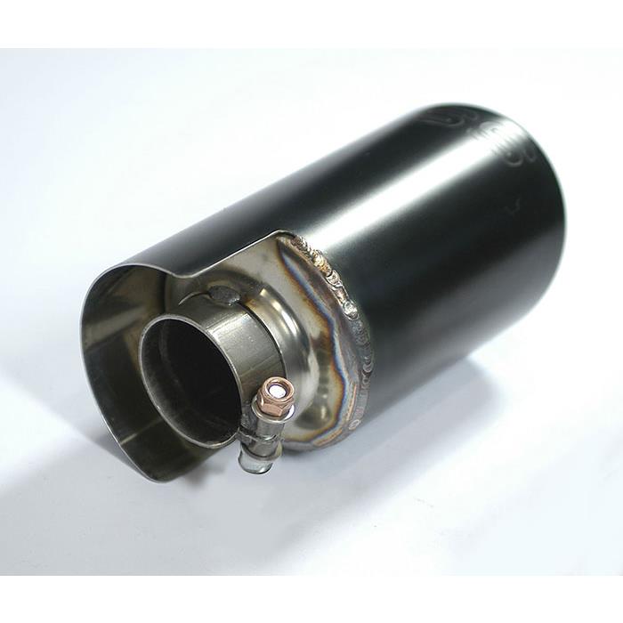 695 ABARTH 1.4T "Biposto" (190 Hp) (Ø65) 2014 Endpipe kit Right O100 - Left O100 "Black"