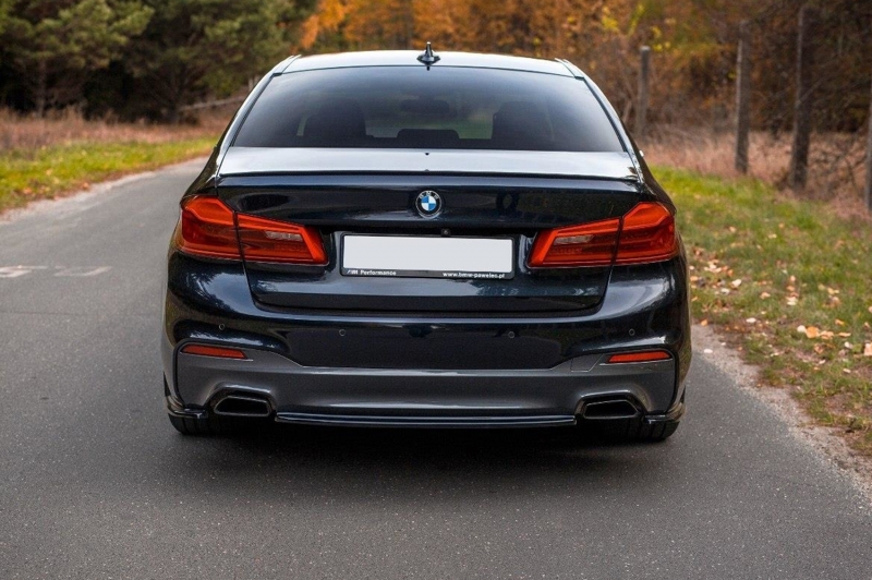 Sierstukken Uitlaat BMW 5 Series G30 G31 F10 F11, 6 Series G32 M-Tech Sport Design Black