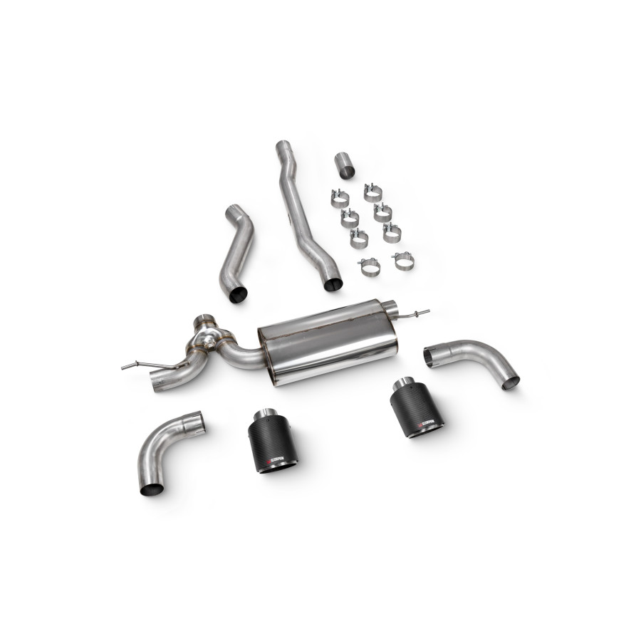 Mini Clubman F54 Cooper S 19-24 GPF Model (excl. JCW & All4) GPF-Back System Scorpion