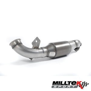 Milltek New Mini II large-bore downpipe en hi-flow sport katalys