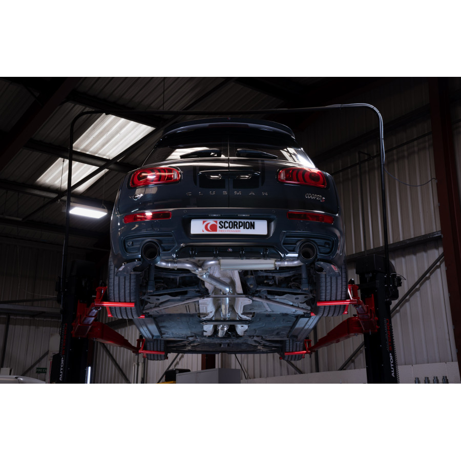 Mini Clubman F54 Cooper S 15-18 Non-GPF Model (excl. All4) Non Resonated Cat-Back System Scorpion