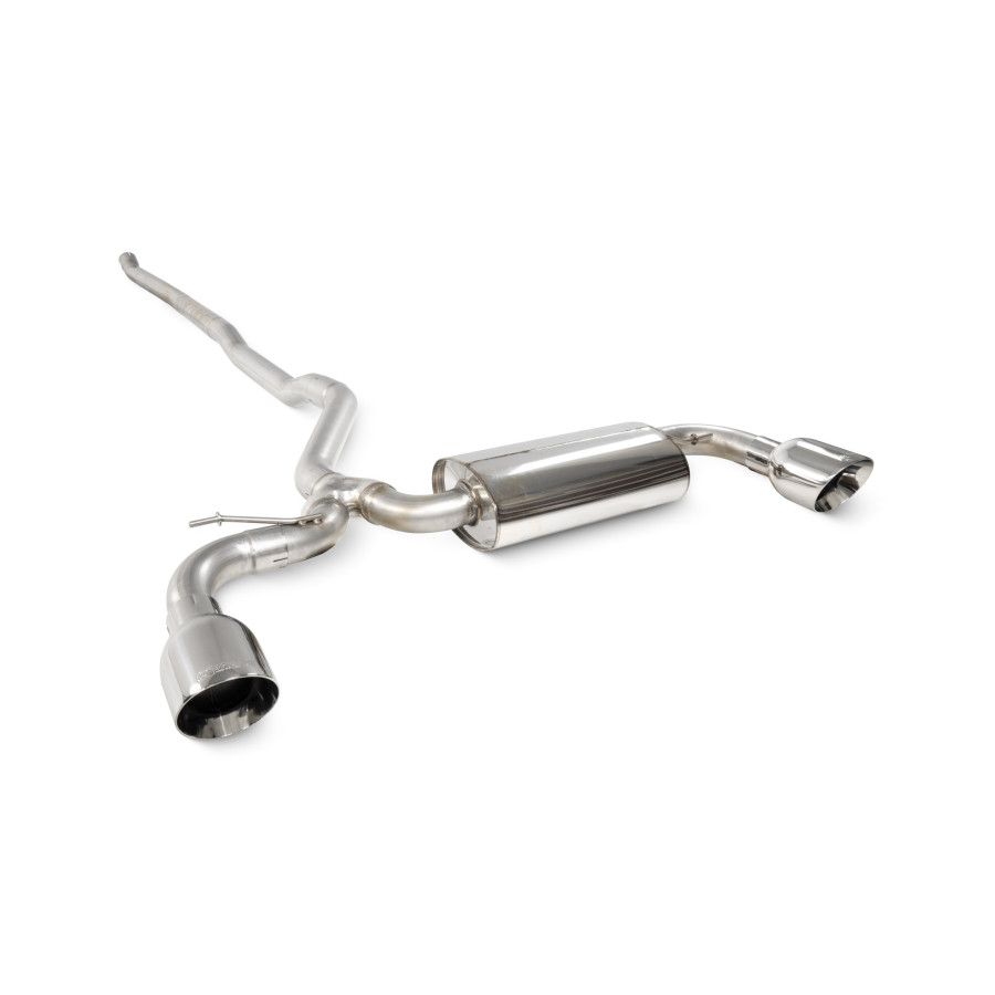 Mini Clubman F54 Cooper S 15-18 Non-GPF Model (excl. All4) Non Resonated Cat-Back System Scorpion