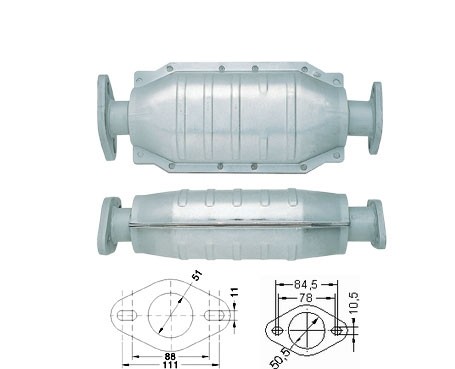 Rover 211 1.1i 8V 1120 cc 43 Kw / 59 cv Magnaflow CAT Bouwjaar: 