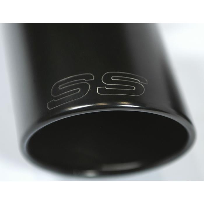 595 ABARTH 1.4T "Pista" (160 Hp) (Ø65) 2016 Endpipe kit Right O100 - Left O100 "Black"