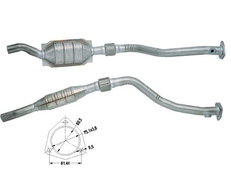 VW PASSAT 3B(G) 2.8 V6 2771 cc 142 Kw / 193 cv ACK Magnaflow CAT