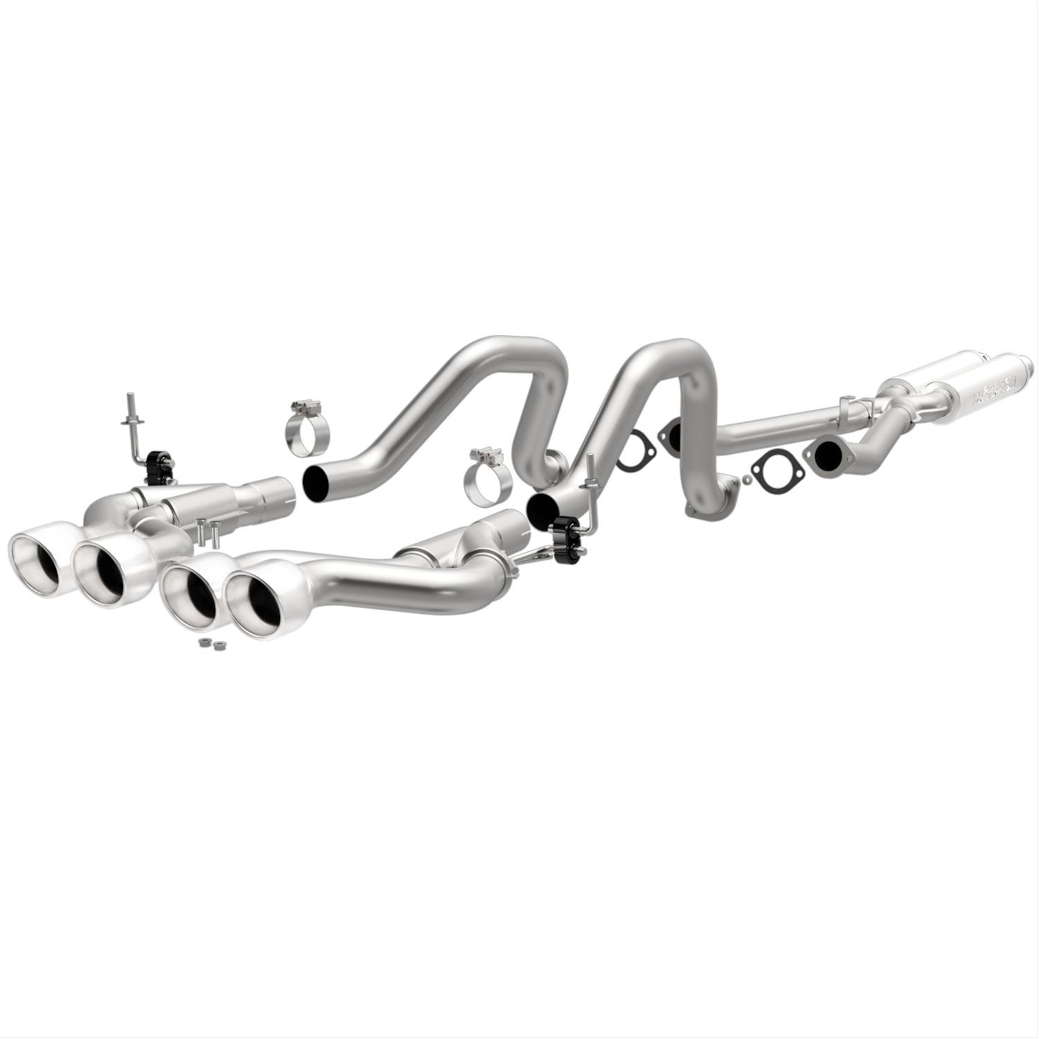 Chevrolet Cat-Back 00-04 Chevy Corvette 5.7L Magnaflow Cat-Back