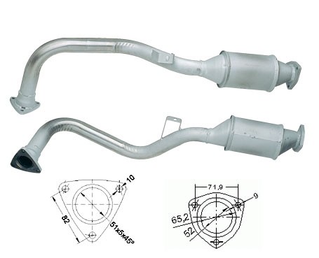 Audi 80 2.8 V6 2771 cc 128 Kw / 174 cv AAH Magnaflow CAT Bouwjaa