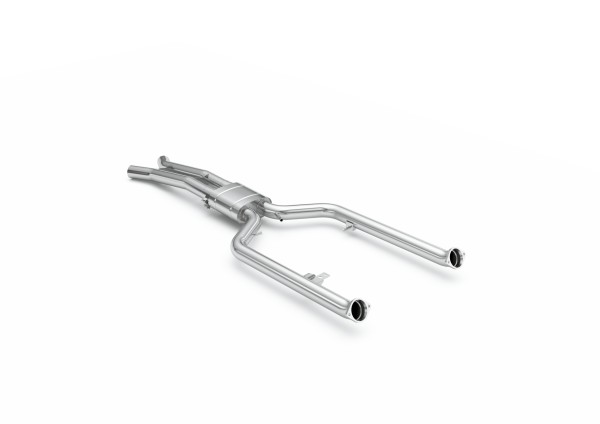 Non-resonated Center Pipe With X-pipe BMW M3 Series Sedan Exhaust Systems