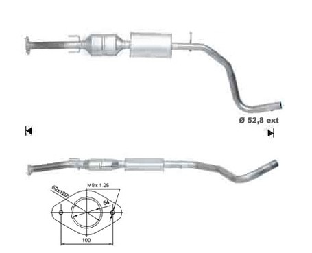 Fiat STILO 1.9TD JTD 1910 cc 85 Kw / 115 cv 192A1.000 Magnaflow