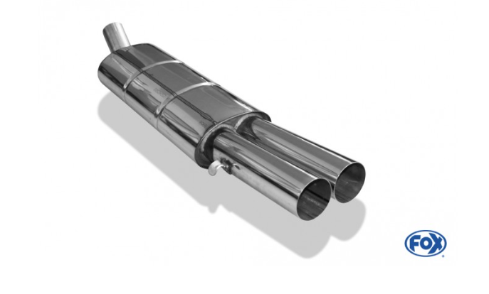 Audi 80/90 - Typ 89, B3 Limousine/ Coupe/ 80 B4 - Cabrio final silencer