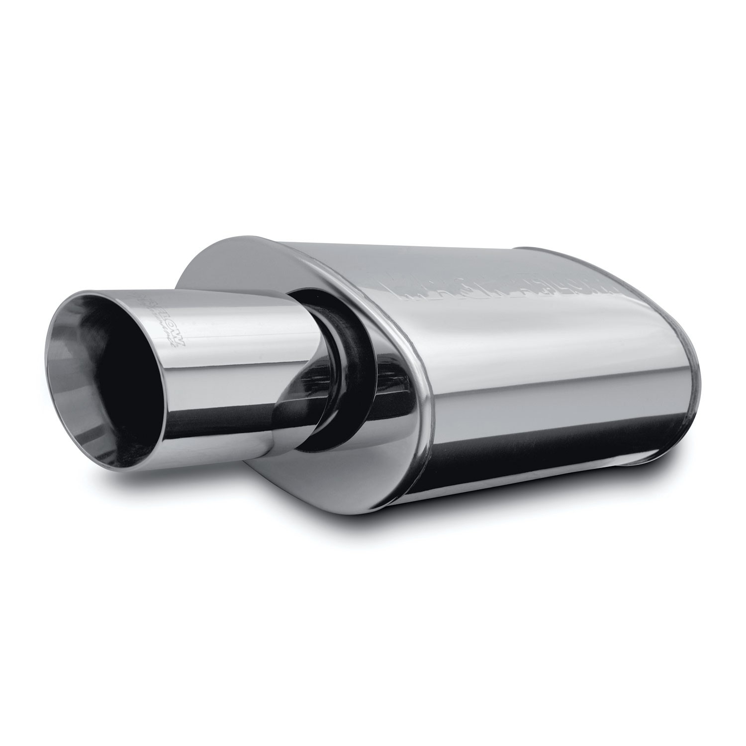 Muffler W/Tip Mag SS 14X5X8 2.25/4. Magnaflow Demper 