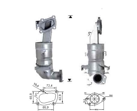 Nissan X-TRAIL 2.2TD DCI 2184 cc 84 Kw / 114 cv YD22 Magnaflow C