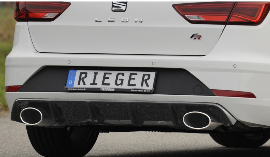 Uitlaatsysteem Seat Leon FR (5F) 1.2./1.4L TSI Rieger
