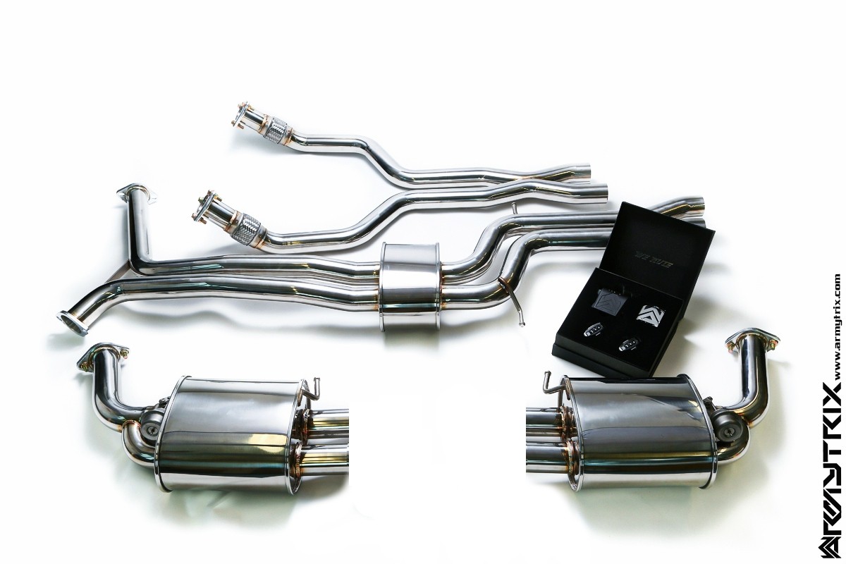 Audi A6 (4G) Sedan / Avant Cat-Back (ss) Armytrix EXHAUST 3.0