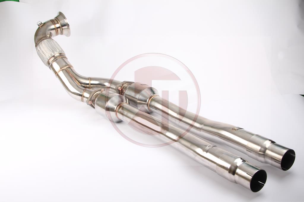 Wagner Downpipe kit Audi TTRS 8J 2.5 TFSI QUATTRO incl. 2x 100CPI sportkat.