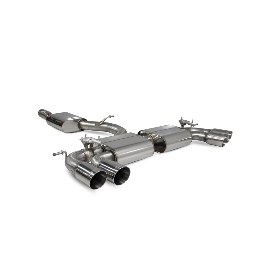 Cupra Ateca GPF Model Resonated gpf-back system with valves Scorpion