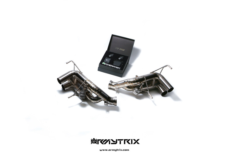 Armytrix Ferrari California 4.3 V8 (2008-2013) X-pipe + Valvetro