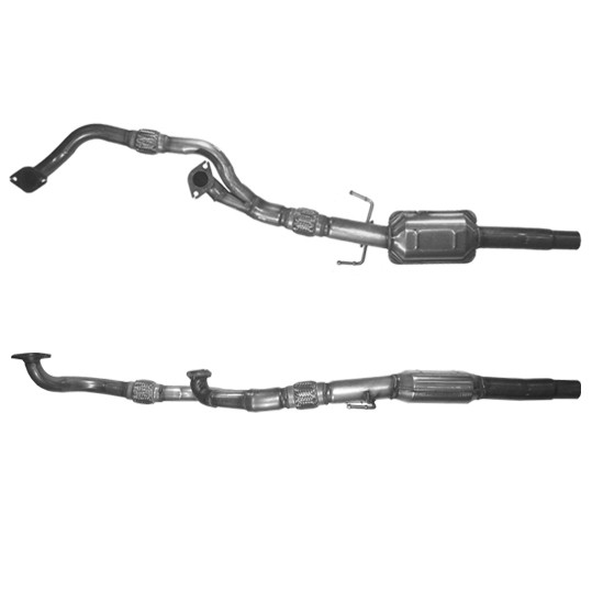 Opel VECTRA C 3.2 V6 (underfloor cat) Magnaflow CAT Bouwjaar: 3/
