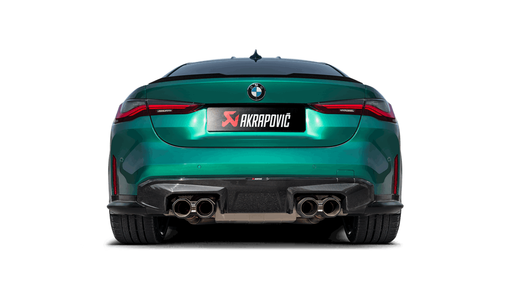 Akrapovic BMW M3 (G80) M4 (G82, G83) met Gpf – Titanium Uitlaat