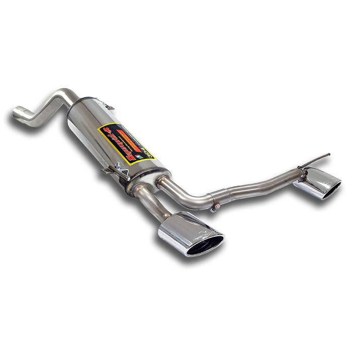 ALFA ROMEO MiTo 1.4i T MultiAir (135 Hp) 2009 -> 2014 Rear exhaust Right - Left 145x95