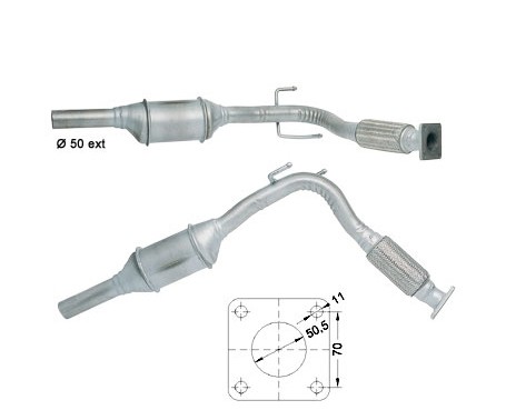 VW LUPO 1.7D SDi 1716 cc 44 Kw / 60cv AKU Magnaflow CAT Bouwjaar