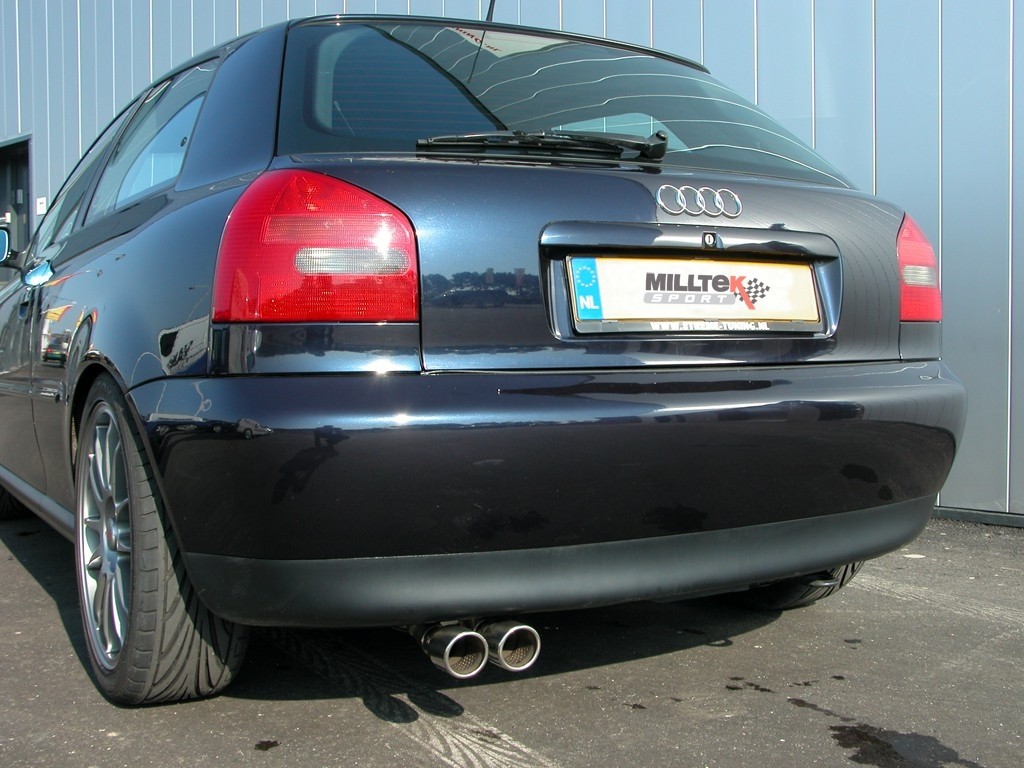 Milltek Audi A3 1.8T 2WD 3- en cat-back systeem voor Audi A3 1.8