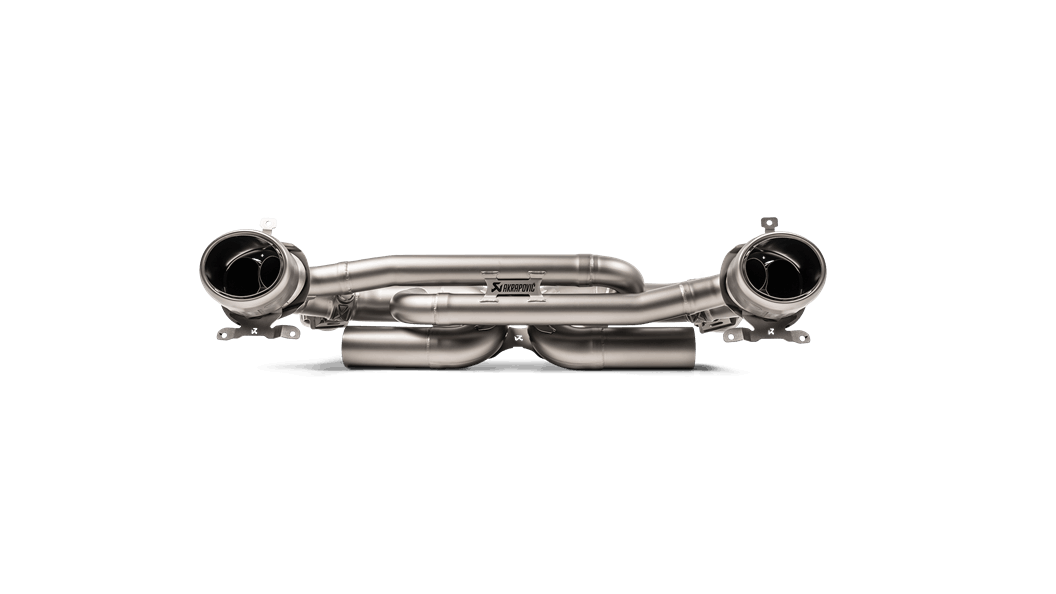 Akrapovic Porsche 911 Carrera S/4/4S/Cabriolet (992) With Gpf – “Slip On” Race Line Titanium Exhaust