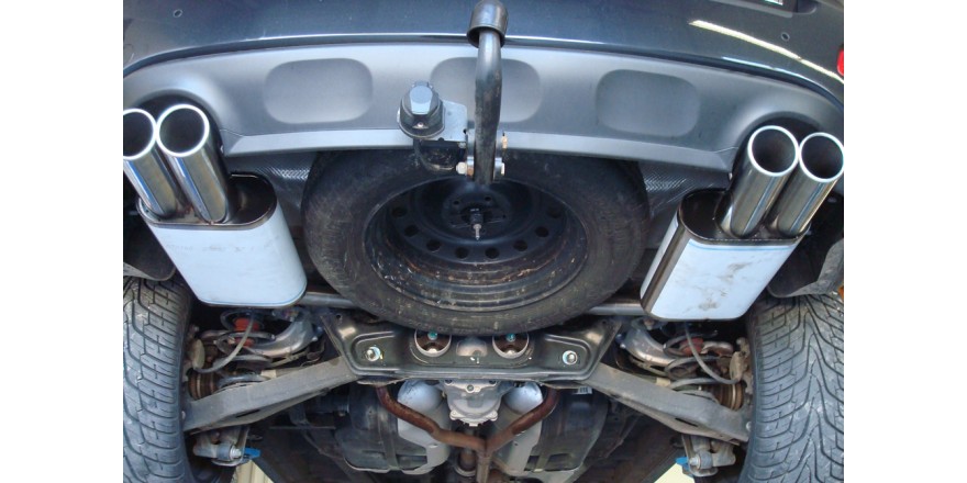 Hyundai Santa Fe 4x4 - CM Einddemper rechts/links - 2x90 Typ 16