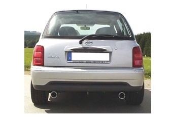 Nissan Micra K11 Einddemper Uitgang rechts/links - 1x80 Typ 13 r