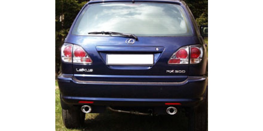 Lexus RX 300 - XU1 Einddemper Uitgang rechts/links - 115x85 Typ