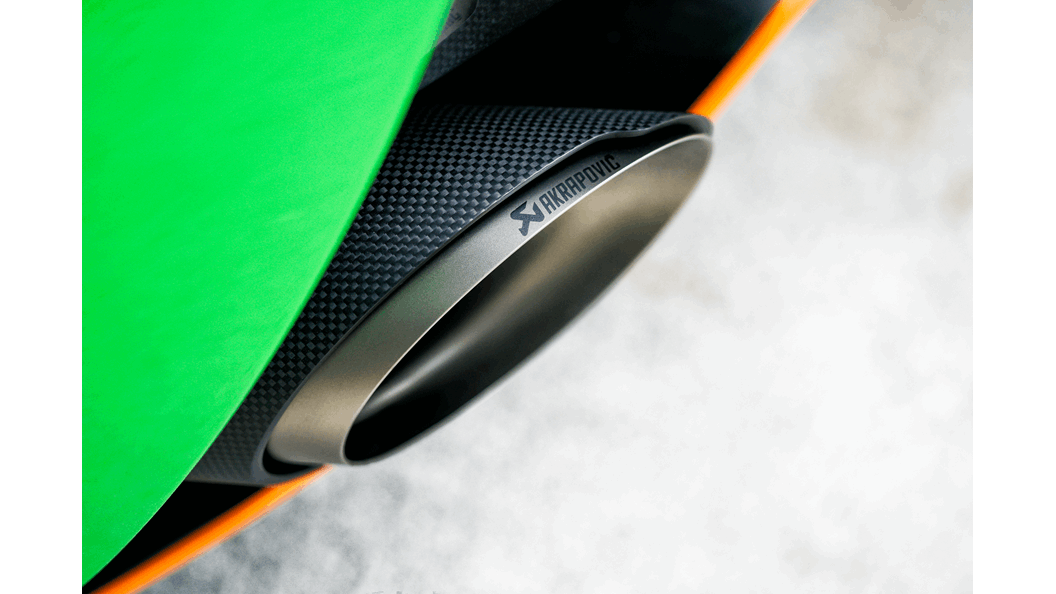 Akrapovic Mclaren 540C / 570S / 570Gt Titanium Slip On Uitlaat Systeem