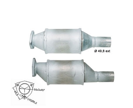 VW PASSAT 35i 1.8i 1781 cc 66 Kw / 90 cv ADZ Magnaflow CAT Bouwj
