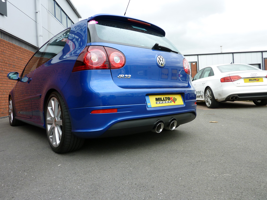 Milltek VW Golf V R32 3.2 V6 hi-flow sport katalysator