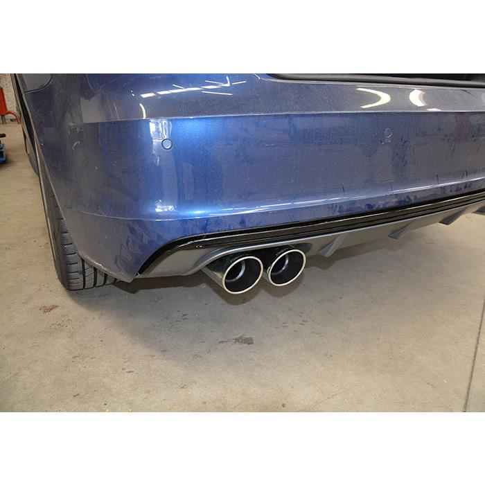 AUDI A3 8VA Sportback 2.0 TDI (184 Hp) 2013 Oval endpipe kit Right + Left 145 x 95