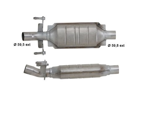 VW LT 28/35 2461 cc 75 Kw / 102 cv AHD Magnaflow CAT Bouwjaar: 9