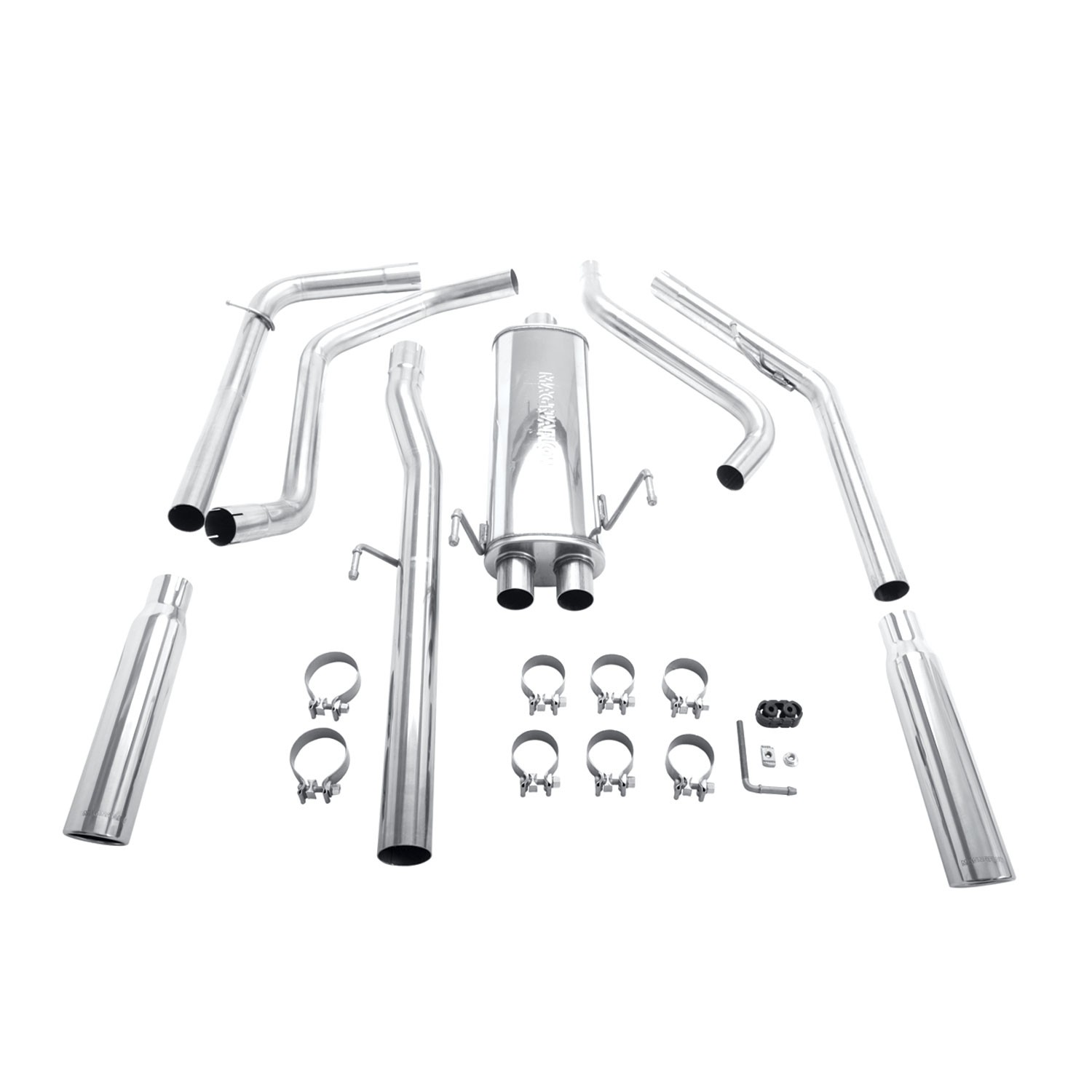 Dodge Cat-Back 08 Ram 1500 5.7 dual rear Magnaflow Cat-Back