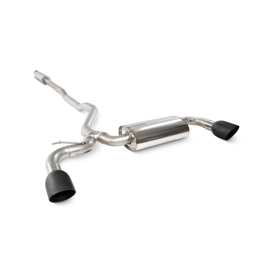 Mini Clubman F54 Cooper S 15-18 Non-GPF Model (excl. All4) Resonated Cat-Back System Scorpion