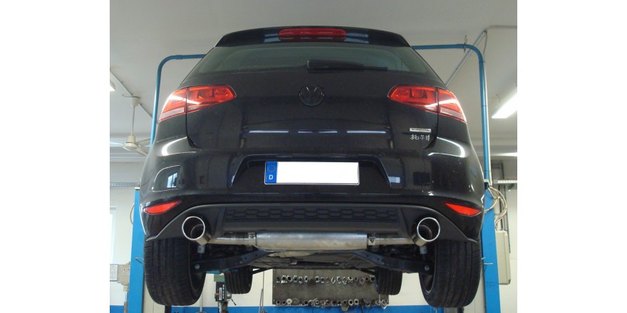 VW Golf VII - 1,4l - GTI-Optik Einddemper rechts/links - 1x100 T